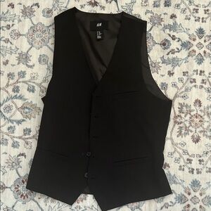 H&M Classic Black Men's Vest